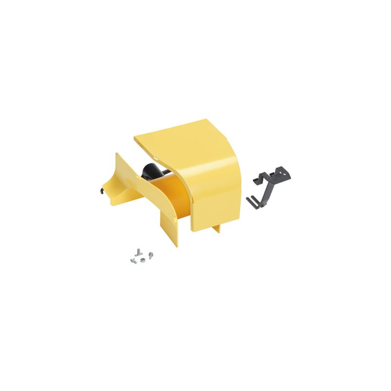 FiberRunner Spill-Over Junction Fitting Cable Routing Systems Yellow P