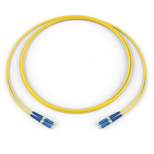 Standard LCUPC Duplex SM Zipcord Riser Standard Yellow Jacket 3 Meters CORNING-C 040402R5116003M