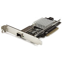 1-Port 10G Open SFP+ Network Card Intel Chip Connectivity with Multimode or Single-mode Fiber SR or LR Transceivers