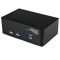 2 Port Dual DVI USB KVM Switch with Audio & USB 2.0 Hub Multimedia Computers