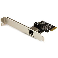 1-Port Gigabit Ethernet Network Card Intel I210-AT Chipset Auto MDIX support PCI Express slot