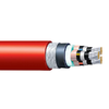 1 Cores 95 mm² JIS C 3410 3.6/6KV (FA-)SPYCB Shipboard Flame Retardant Medium Voltage Cable