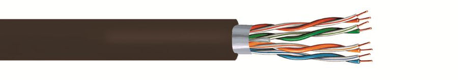 Commscope 8840305/10 24 AWG 4 Pair Gray 2003 Sunlight and Oil Resistant Non Plenum UTP Cat5e Cable