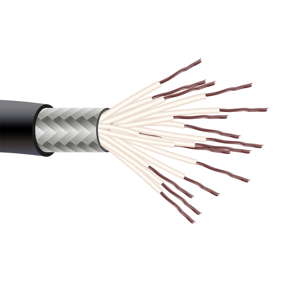 Shipboard Cable 3XSOW-24 18 AWG 24 Triad Tinned Copper Halogen-Free