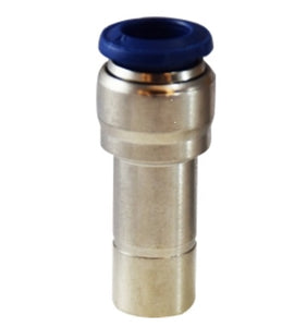 1/4" Push-In Tube X 1/8" Push-In Tube Reducer Nickel Plated Push In Fittings 20510N