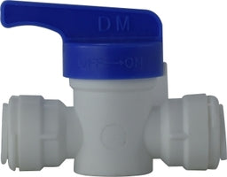 3/8OD P-IN Plastic SHUT-OFF Valu 20901P