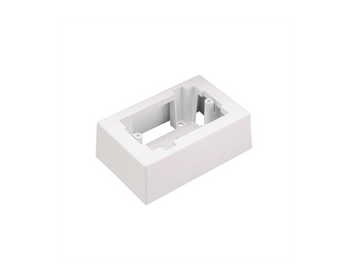 Panduit JB1IW-A One-Piece Single Gang Outlet Junction Box For LD Profile Raceway