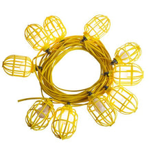 100' 12/3 Plastic Yellow String Light Lamp Holder