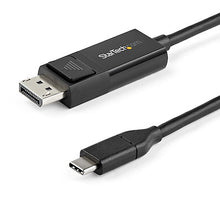 3ft 1m USB C to DisplayPort 1.2 Cable 4K 60Hz Bidirectional DP to USB C or USB C to DP Reversible Video Adapter Cable