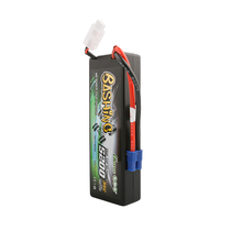 Gens Ace Bashing Series 5200mAh 2S1P 7.4V 35C Car Lipo Battery Pack Hardcase 24# With EC3 Plug