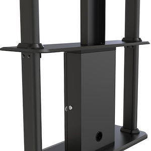 Digital Signage Display Stand Black Locking