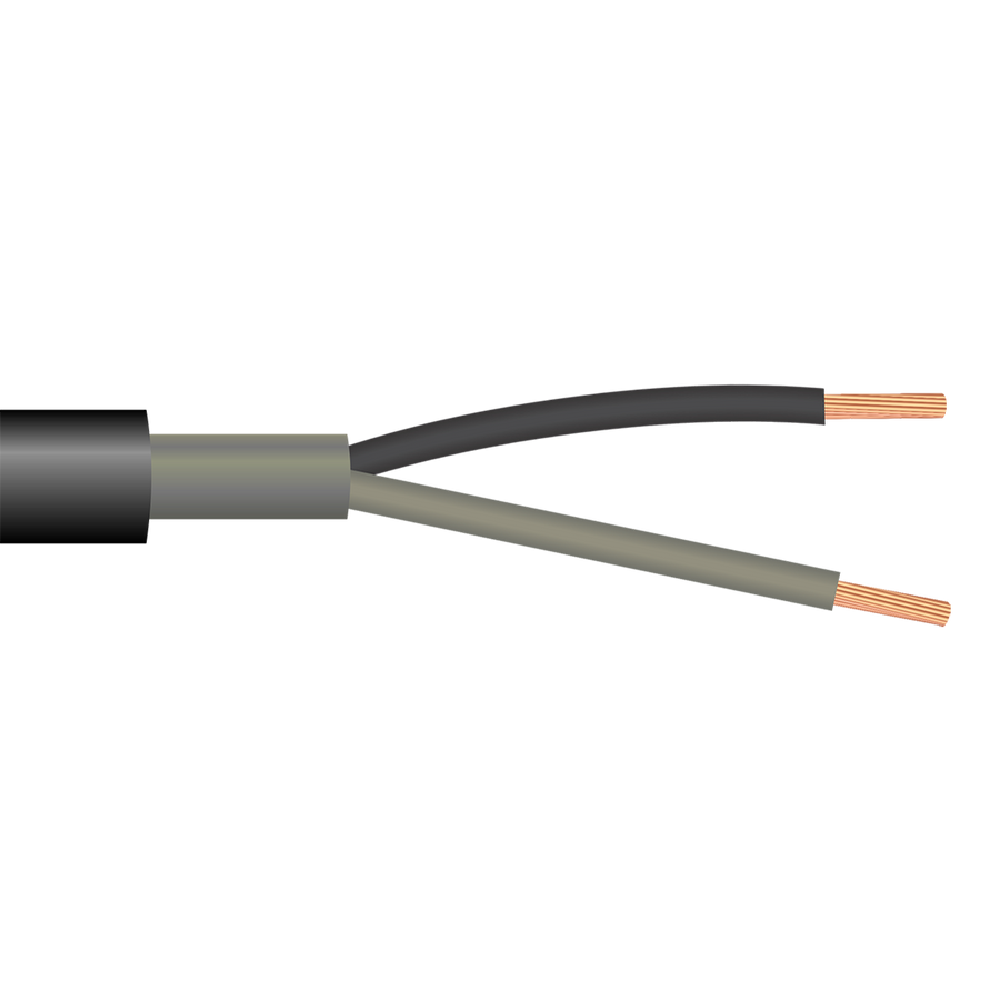 Shipboard Cable LSDNWA-23 7 AWG 2 Conductor Xlpe Polyolefin Bare Copper