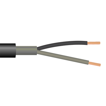 Shipboard Cable LSDNWA-75 1 AWG 2 Conductor Xlpe Polyolefin Bare Copper
