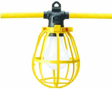 100' 14/3 Plastic Yellow String Light Lamp Holder