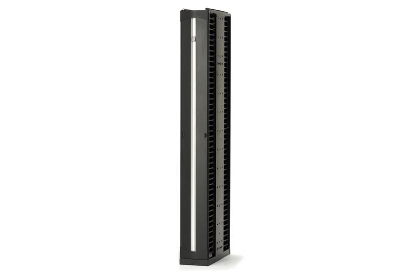 Evolution g2 Double-Sided Black Vertical Cable Manager 72