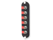 Closet Connector Housing (CCH) Panel, compatible Adapters  Simplex, 6 F, 50 µm multimode (OM3/4) CORNING CCH-CP06-H3