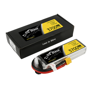Tattu 3700mAh 4S1P 14.8V 45C Lipo Battery Pack With XT60 Plug