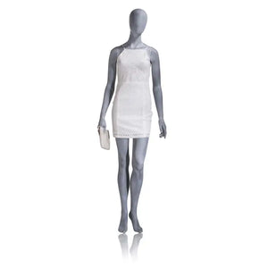 Female Mannequin - Oval Head, Arms at Side, Left Leg Slightly Bent Econoco UBF-1