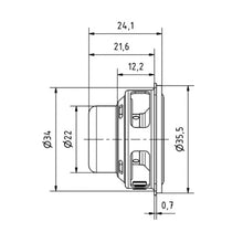 8 Ohm 1.5" Full Range Speaker 100-20000 Hz 5 W BF 37 2261