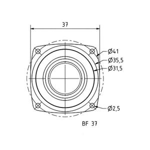 4 Ohm 1.5" Full Range Speaker 100–20000 Hz 5 W BF 37 2260