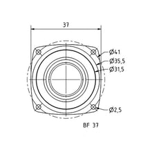 8 Ohm 1.5" Full Range Speaker 100-20000 Hz 5 W BF 37 2261