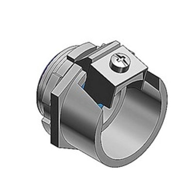 Thomas and Betts 3110-TB 3/8 InchTrade 1/2 Inch Knockout Straight MC Armored Cable Fitting