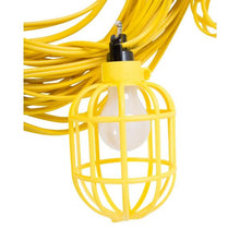 100' 14/3 Plastic Yellow String Light Lamp Holder