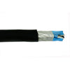 Alpha Wire 3444 16/4 16 AWG 4 Conductors 1000V Braid PVC Insulation Communication Control Industrial Cable