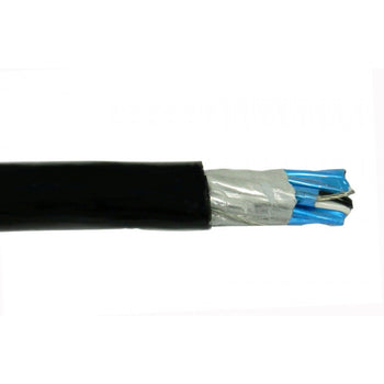 Alpha Wire 58119 22/9 22 AWG 9 Conductors 300V Foil PPVC Insulation Communication Control Industrial Cable