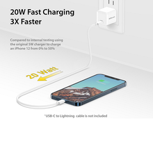 20W Gan USB-C PD Ultimate Power Mini Wall Charger X60020