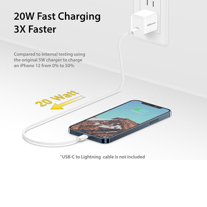 20W Gan USB-C PD Ultimate Power Mini Wall Charger X60020