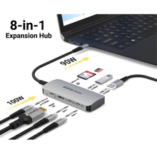 USB-C Multimedia 8-in-1 Hub X40028