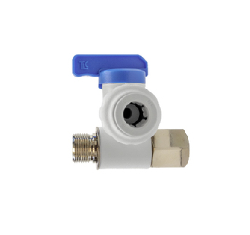 3/8 Tube Stop Plastic Valve 20986P