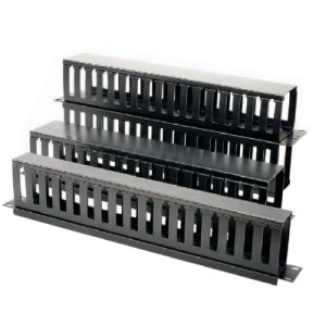 Panel, Horizontal Cable Management Double Duct OPTICAL CM402