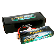 Gens Ace Bashing Series 5200mAh 2S1P 7.4V 35C Car Lipo Battery Pack Hardcase 24# With EC3, Deans And XT60 Adapter