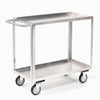 2 Shelves Steel Stock Cart Jamco Capacity, 36