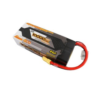 Gens Ace Advanced 10000mAh 4S2P 15.2V 100C HardCase Lipo Battery Pack 61# With EC5 Plug