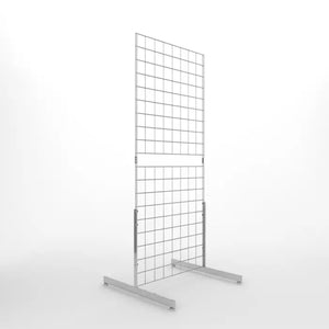 Portable Grid Panels - Chrome Econoco C2X7 (Pack of 3)