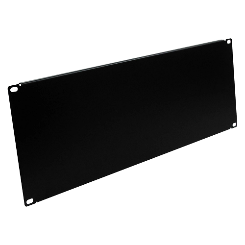 19 Inch Wide Blank Panel 12-24 Screws 3U (5-Pack)