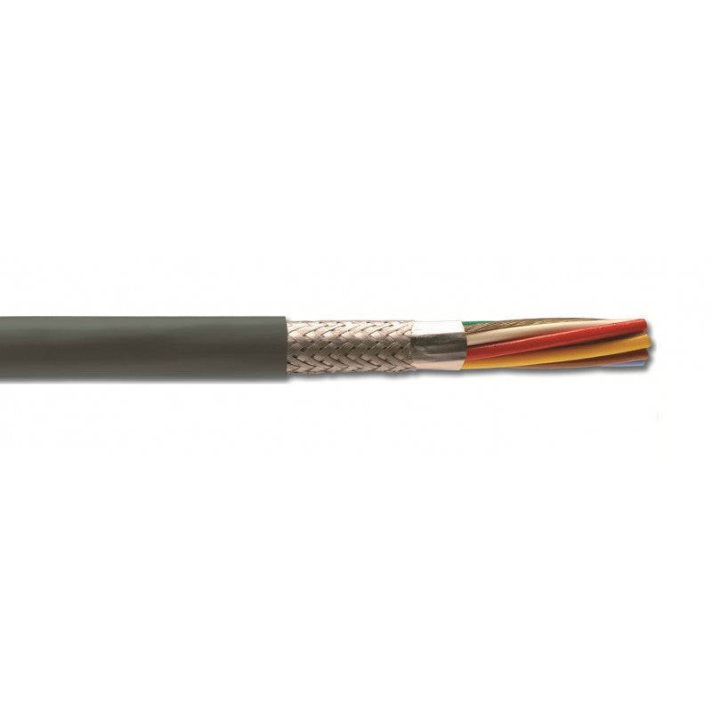 Alpha Wire 2254/1 22/1 22 AWG 1 Conductors 300V SPIRAL PVC Insulation Communication Control Industrial Cable