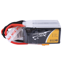 Tattu 850mAh 4S1P 14.8V 75C Lipo Battery Pack With XT60 Plug