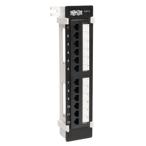 CAT6 Vertical Patch Panel 12-Ports