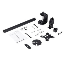 Single Monitor Desk Mount Single Screen Heavy Duty Pole Mount for up to 8kg VESA Compatible Displays