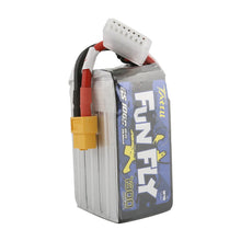 Tattu FunFly 1300mAh 6S1P 22.2V 100C Lipo Battery Pack With XT60 Plug