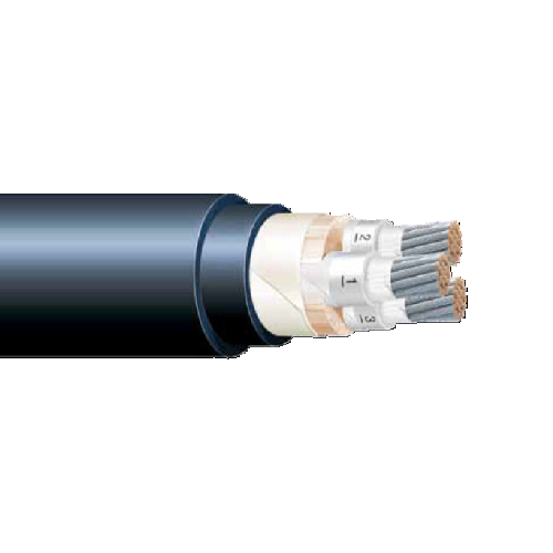 5 x 35 mm² TRDFC-C Single Sheath Collective Screen 0.6/1KV Flexible Power And Control Round Festoon Cable