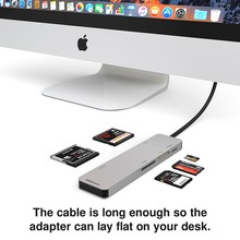 5 Ports USB-C CFast 2.0 Card Reader with UHS II SD/Micro SD X40021