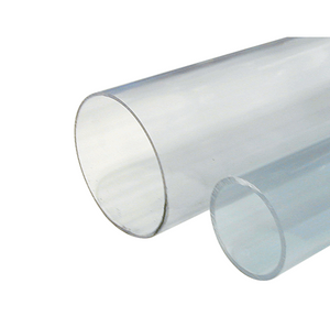 4" W Contain-It Double Containment Clear PVC Pipe 37L026040