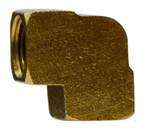 1/2" X 3/8" Female BS Elbow 90 Degree Brass Fitting Pipe 28016B