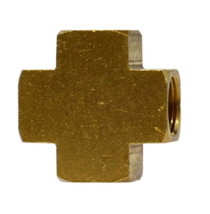 102 3/8" Brass Cross FIP Brass Fitting Pipe 06102-06