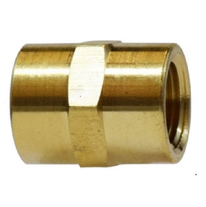 103NP 1/8" Brass Coupling Brass Fitting Pipe 06103-02-003